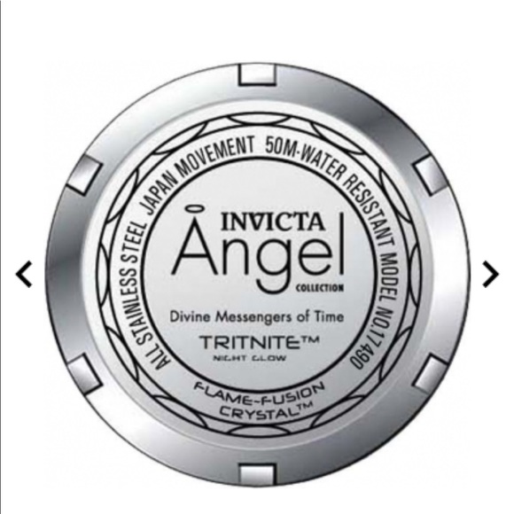 Invicta Angel Mother of Pearl Dial Two-tone Ladies Watch model 17490 - Picture 6 of 7